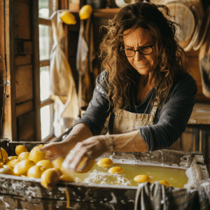 A woman who life handed too damned many lemons to. 